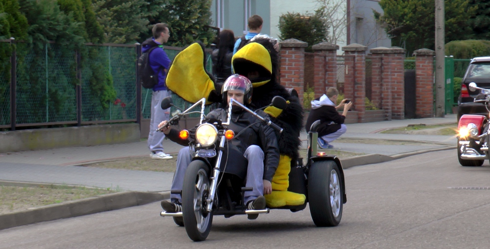 Parada motocykli - Dni Wronek