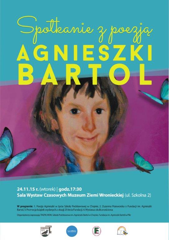 spotkanie z poezją Agnieszki Bartol_plakat
