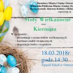 W niedzielę w Ostrorogu „Stoły Wielkanocne”