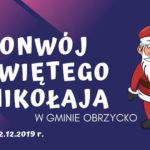 Konwój świętego Mikołaja w Gminie Obrzycko [wideo]