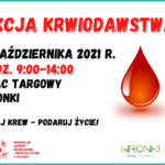 2 października zbiórka krwi na Placu Targowym
