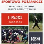 Zawody sportowo-pożarnicze OSP i MDP MiG Wronki w Chojnie 1 lipca