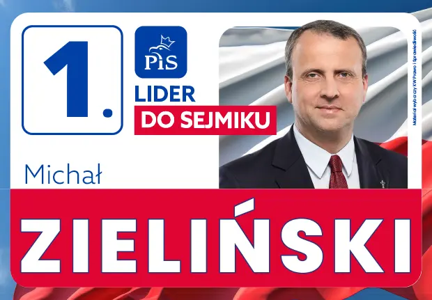 Michał Zieliński - do sejmiku PiS